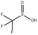Methanesulfinic acid, 1,1,1-trifluoro- Struktur