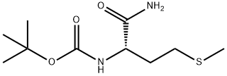 BOC-蛋氨酰胺, 34805-23-7, 结构式