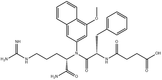 SUC-PHE-ARG-4MΒNA, 361544-22-1, 结构式