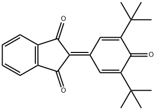 36749-56-1 2-(3,5-二叔丁基-4-氧代环己烷-2,5-二烯-1-亚基)-1H-茚-1,3(2H)-二酮