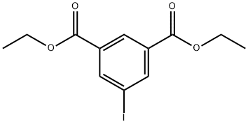 1,3-Benzenedicarboxylic acid, 5-iodo-, 1,3-diethyl ester Structure