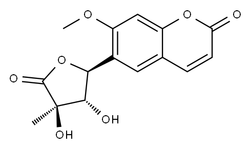 Hydramicromelin B Struktur