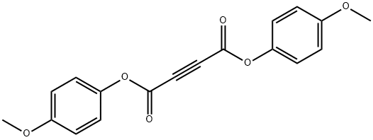 2-Butynedioic acid, 1,4-bis(4-methoxyphenyl) ester Struktur