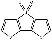 二噻吩[3,2-B:2,3-D]噻吩4,4-二氧化物, 3807-53-2, 结构式
