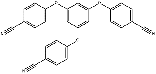 4,4',4'-(苯-1,3,5-三苯基三(氧))三苯腈,382137-86-2,结构式