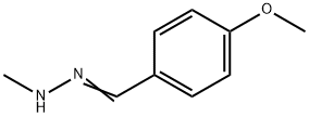 Benzaldehyde, 4-methoxy-, 2-methylhydrazone,38327-03-6,结构式