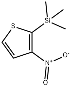 Thiophene, 3-nitro-2-(trimethylsilyl)- Structure