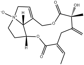 セネシフィリンN‐オキシド 化学構造式