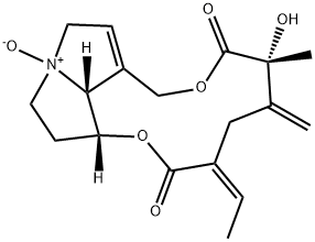 千里光非灵 N-氧化物 结构式