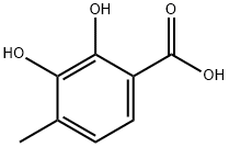Benzoic acid, 2,3-dihydroxy-4-methyl-,3929-89-3,结构式
