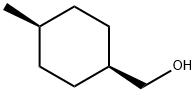 (1α,4α)-1-Hydroxymethyl-4-methylcyclohexane Struktur