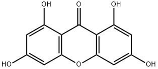 9H-Xanthen-9-one, 1,3,6,8-tetrahydroxy- Structure