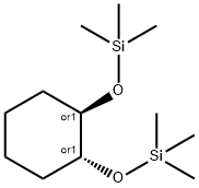 rel-1α*,2β*-Bis(trimethylsiloxy)cyclohexane Struktur