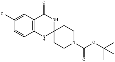 404034-52-2 Spiro[piperidine-4,2'(1'H)-quinazoline]-1-carboxylic acid, 6'-chloro-3',4'-dihydro-4'-oxo-, 1,1-dimethylethyl ester