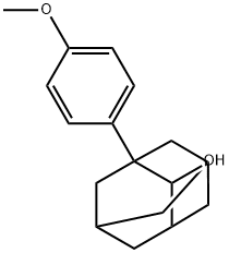 1-(4-Methoxyphenyl)tricyclo[3.3.1.13,7]decan-2-ol Structure