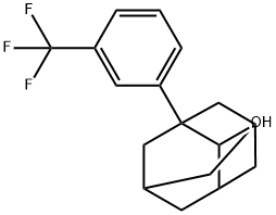 1-[3-(Trifluoromethyl)phenyl]tricyclo[3.3.1.13,7]decan-2-ol Structure