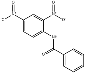 N-(2,4-二硝基苯基)苯甲酰胺 结构式