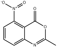 5-nitro-2-methylbenzo[d][1,3]oxazin-4-one Struktur