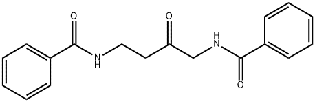 Benzamide, N,N'-(2-oxo-1,4-butanediyl)bis- Structure