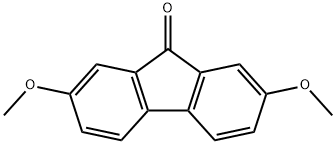 9H-Fluoren-9-one, 2,7-dimethoxy- Structure