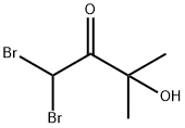 2-Butanone, 1,1-dibromo-3-hydroxy-3-methyl- 结构式