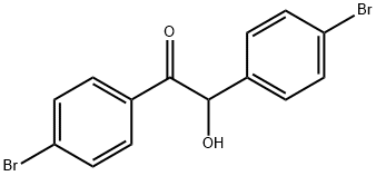 4,4''-Dibromobenzoin Structure