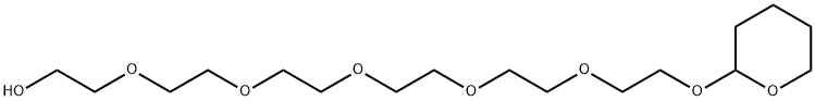 四氢吡喃醚-六聚乙二醇, 42607-87-4, 结构式