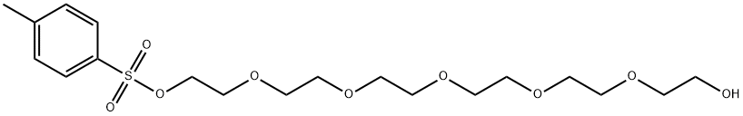 六乙二醇单对甲苯磺酸酯,42749-28-0,结构式