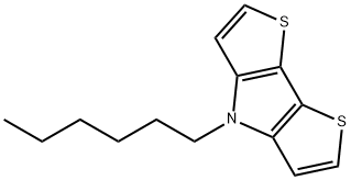 4-Hexyl-4H-dithieno[3,2-b:2',3'-d]pyrrole)-dione Structure