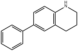 Quinoline, 1,2,3,4-tetrahydro-6-phenyl- Struktur