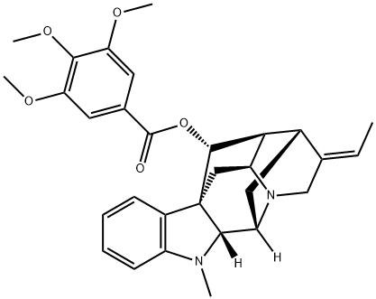 (17R,19E)-19,20-Didehydroajmalan-17-ol 3,4,5-trimethoxybenzoate Struktur