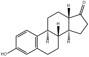 Gona-1,3,5(10)-trien-17-one, 3-hydroxy-, 4732-79-0, 结构式