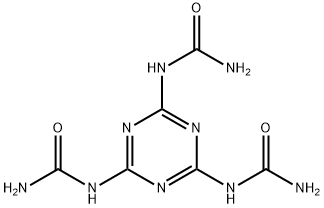 Urea, N,N'',N''''-1,3,5-triazine-2,4,6-triyltris- (9CI) 化学構造式