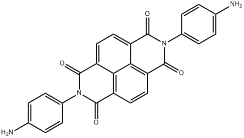 Benzo[lmn][3,8]phenanthroline-1,3,6,8(2H,7H)-tetrone, 2,7-bis(4-aminophenyl)- Structure