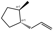 Cyclopentane, 1-methyl-2-(2-propen Struktur