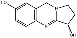 (3S)-1H,2H,3H,9H-ピロロ[2,1-b]キナゾリン-3,7-ジオール 化学構造式