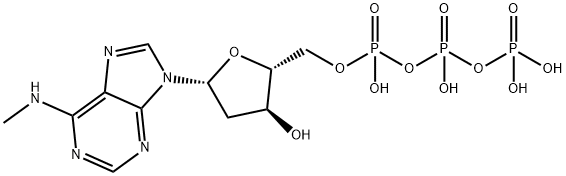 N(6)-methyldeoxyadenosine 5'-triphosphate Struktur