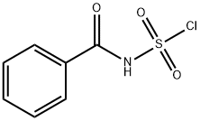 Benzamide, N-(chlorosulfonyl)- Structure