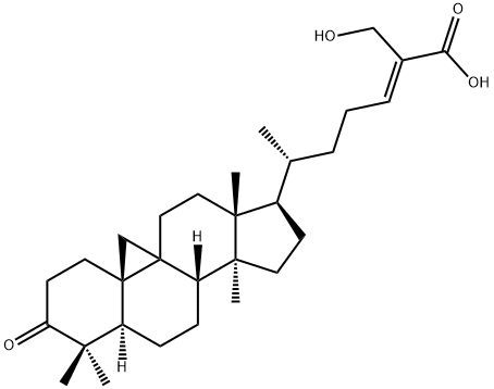 27-羟基果酮酸, 5132-66-1, 结构式