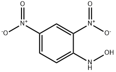 Benzenamine, N-hydroxy-2,4-dinitro- Struktur