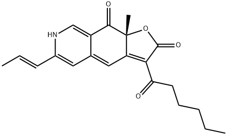 Rubropunctatin Struktur