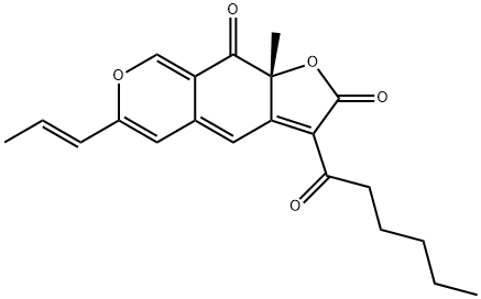 红斑红素, 514-67-0, 结构式