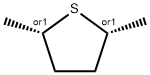 2α,5α-Dimethyltetrahydrothiophene Struktur