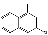 1-Bromo-3-chloronaphthalene Structure