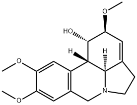 3,12-ジデヒドロ-2β,9,10-トリメトキシガランタン-1α-オール 化学構造式