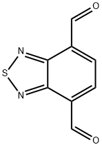 苯并[c][1,2,5]噻二唑-4,7-二甲醛 结构式