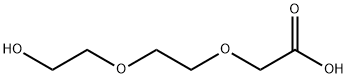 ヒドロキシ-PEG2-CH2CO2H 化学構造式