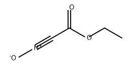Carbonocyanidic acid, ethyl ester, N-oxide 化学構造式