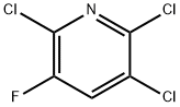 2,5,6-三氯-3-氟吡啶, 52208-51-2, 结构式