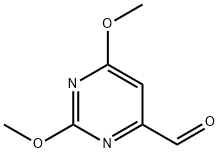 2,6-二甲氧基嘧啶-4-甲醛, 52606-03-8, 结构式